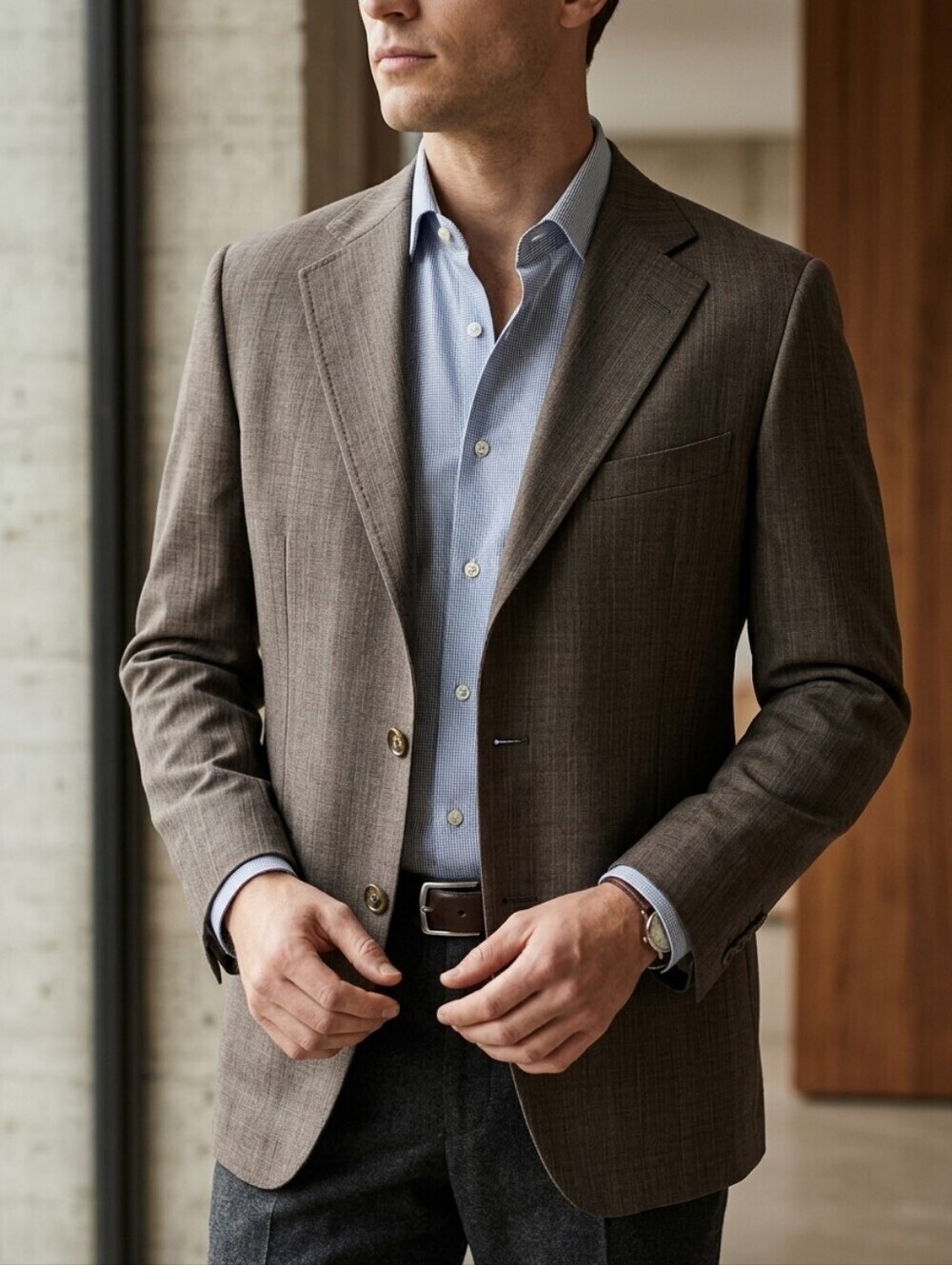 🇨🇦Samuelsohn Brown Sport Coat